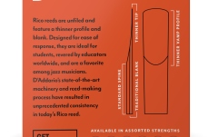 Ancii Saxofon Sopran Daddario Woodwinds Rico Soprano Sax 3.5