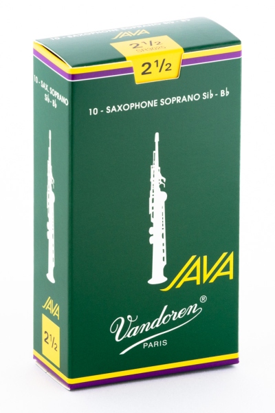 Vandoren Java Green Soprano Sax 2.5