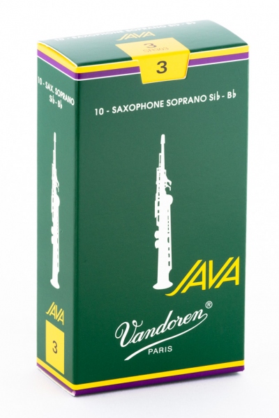 Vandoren Java Green Soprano Sax 3