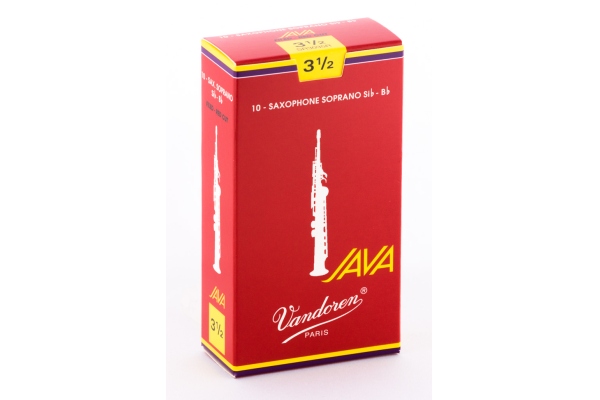 Java Red Cut Soprano Sax 3.5
