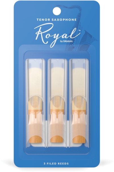Daddario Woodwinds Royal Tenor Sax 2 3-pack