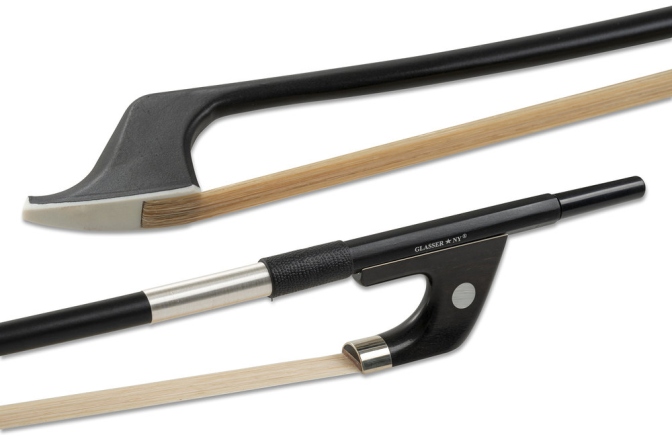 Arcuș contrabass Glasser Arcuș contrabas Carbon Graphit 3/4, German