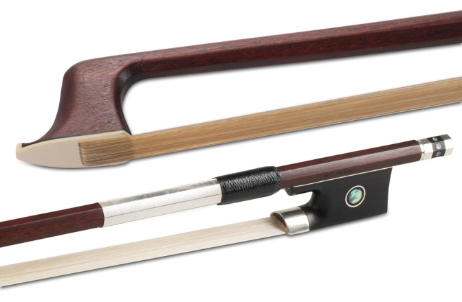 Arcuș vioară W. E. Dorfler Arcuș vioară Lemn de Pernambuc Octogonal