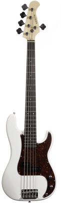Arrow session bass 5 vintage white gloss rw