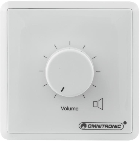 Omnitronic PA Volume Controller, 5 W mono wh