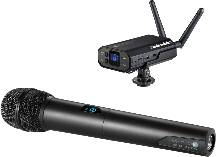 sistem microfon wireless pentru camere de filmat