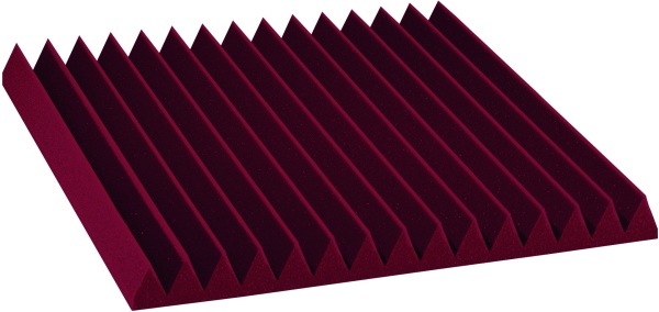 Auralex 2″ Studiofoam Wedge-22 Burgundy