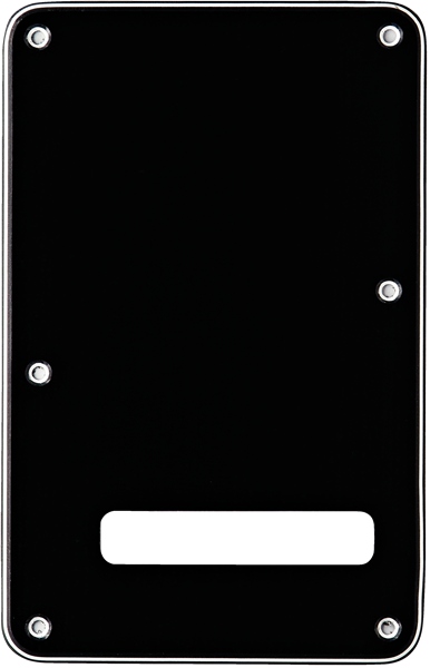 Fender Backplate Stratocaster Black (B/W/B) 3-Ply