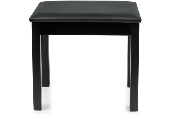 Deluxe Wooden Piano Bench Black
