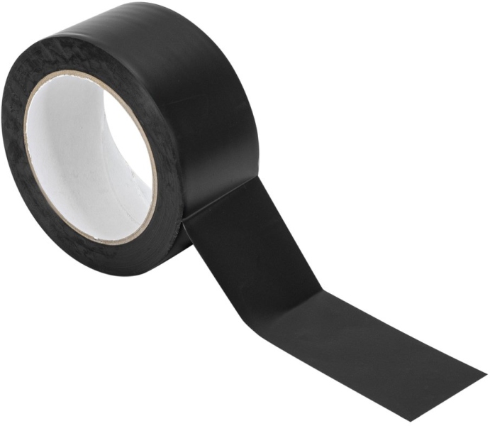 Dancefloor PVC Tape 50mmx33m black