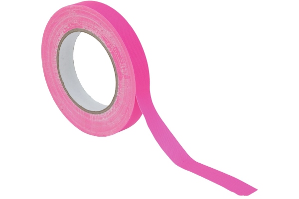 Gaffa Tape 19mm x 25m neon-pink UV-active Gaffa Tape 19mm x 25m neon-pink UV-active