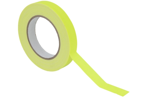 Gaffa Tape 19mm x 25m neon-yellow UV-active Gaffa Tape 19mm x 25m neon-yellow UV-active