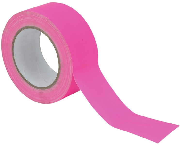 Gaffa Tape 50mm x 25m neon-pink UV-active