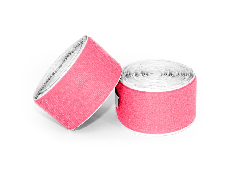 Pedaltrain Hook Loop Love Hook-and-Loop - Bright Pink