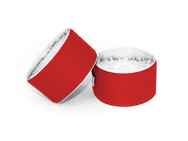 Pedaltrain Hook Loop Love Hook-and-Loop Pack - Bright Red