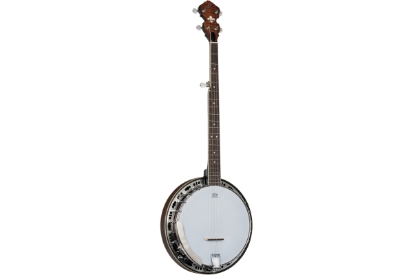 Ortega Americana Series Banjo 5 String Open Back - Whiskey Burst Matte / Brushed HW