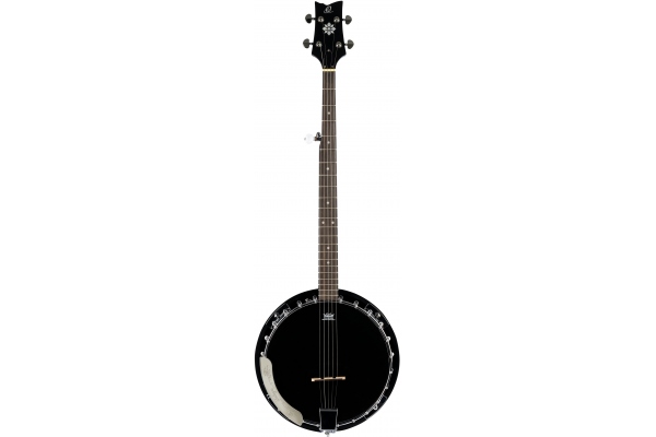 Ortega B-Grade  Banjo Raven Series 5-String inclusive Gigbag - BK - Black