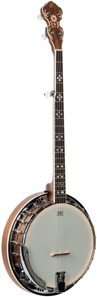 Ortega Banjo Falcon Series 5-String inclusive Gigbag - Natural Walnut