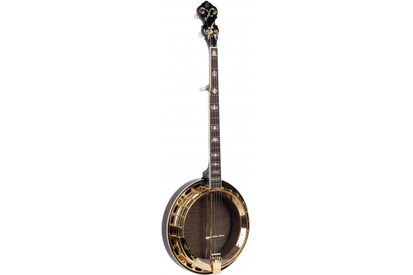 Ortega Falcon Series Banjo 5 String - Flamed Maple Natural + Bag