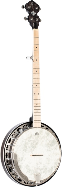 Ortega Falcon Series Banjo - Transparent Charcoal + Gigbag