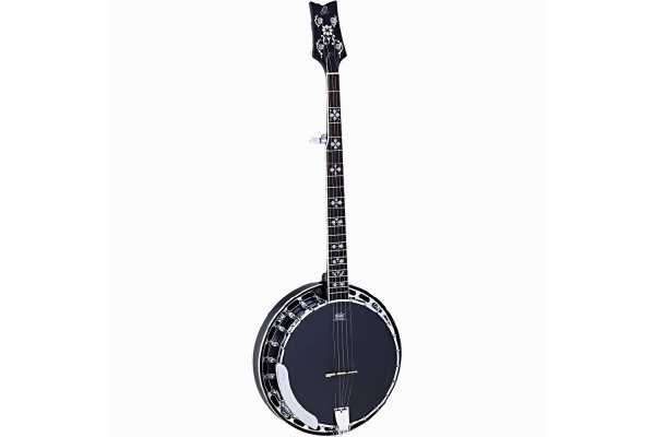 Raven Series Banjo 5 String - Mahogany Black + Bag Raven Series Banjo 5 String - Mahogany Black + Bag