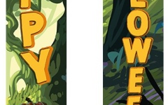 Banner set Europalms Halloween Banner, Haunted Forest, Set of 2, 30x180cm