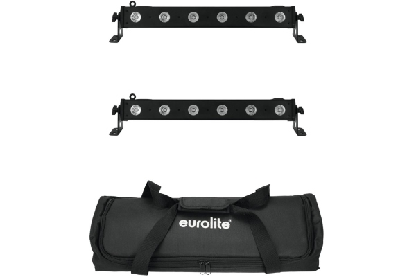 Set 2x LED BAR-6 QCL RGBA + Soft Bag Set 2x LED BAR-6 QCL RGBA + Soft Bag