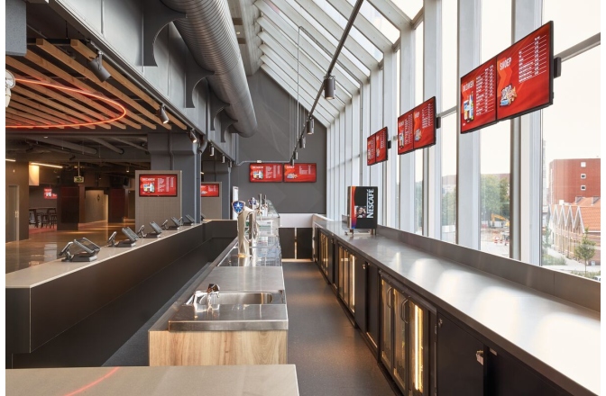 Bara pentru interfata  Vogels PFB3409, 915 mm, negru