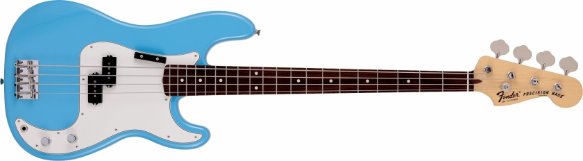 Fender Made in Japan Limited International Color Precision Bass®, Rosewood Fingerboard, Maui Blue