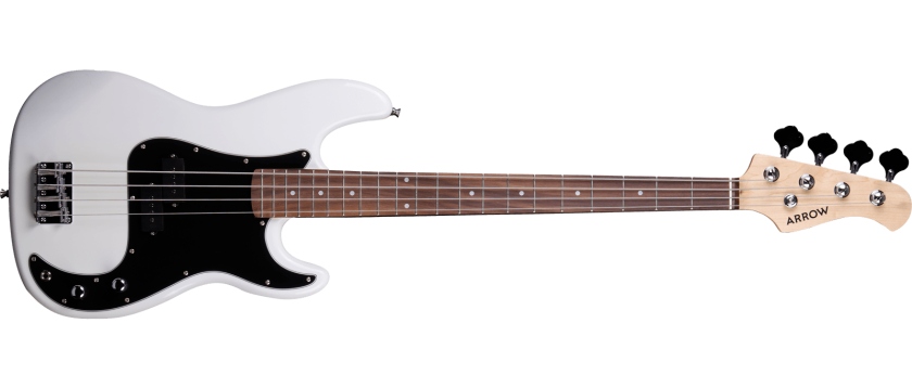 Arrow Session Bass 4 Snow White Rosewood/Black