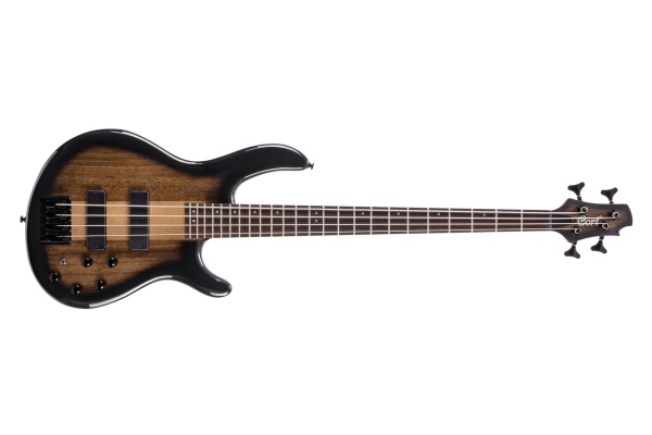 Cort C4 Plus ZBMH Bass - Trans Black Burst