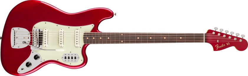 Fender Vintera III Early '60s Bass VI Candy Apple Red