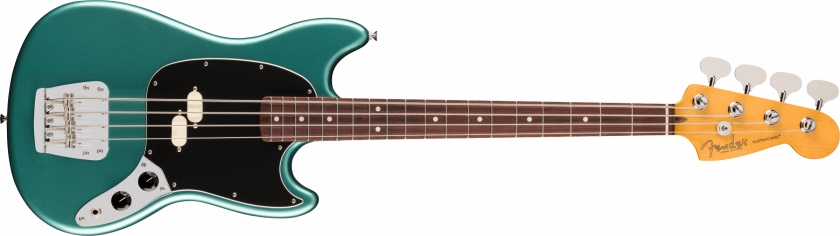 Fender American Professional Classic Mustang Bass RW Faded Sherwood Green Metallic