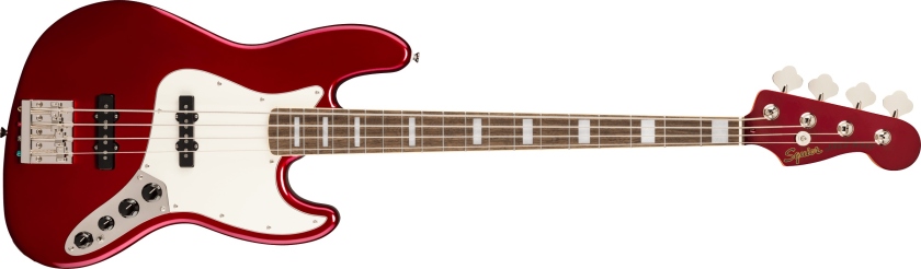 Fender Squier Classic Vibe Active '70s Jazz Bass LRL PPG MH Candy Apple Red
