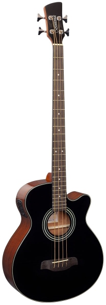 Brunswick TBJBA Acoustic Bass - Black