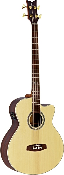 Ortega Acoustic Bass 4-String Deep Series 5 - Solid Spruce Top / Rosewood