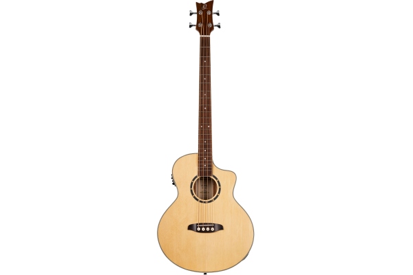 Deep Series 7 Bass 4 String Cutaway - Mahogany / Spruce Deep Series 7 Bass 4 String Cutaway - Mahogany / Spruce