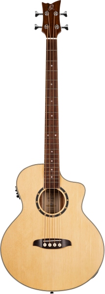 Ortega Deep Series 7 Bass 4 String Cutaway - Mahogany / Spruce