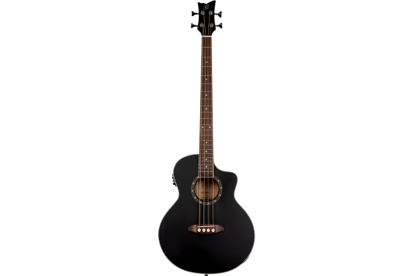 Deep Series 7 Bass 4 String Cutaway - Satin Black - Mahogany / Spruce Deep Series 7 Bass 4 String Cutaway - Satin Black - Mahogany / Spruce