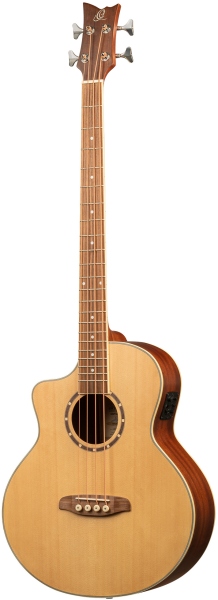 Ortega Deep Series Acoustic Bass 4-String Lefty - Medium Scale