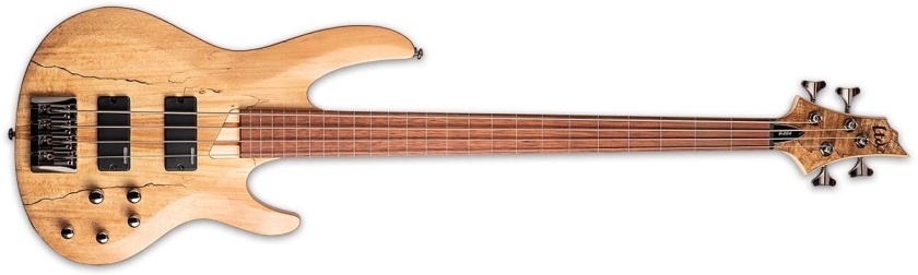 LTD B-204SM FRETLESS NS NATURAL