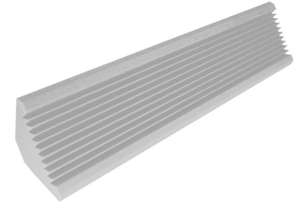 Mega Acoustic MP1 120 x 20 Gri Deschis