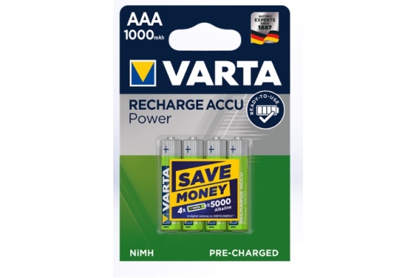 5703 Accu AAA 1000 mAh - Set 4