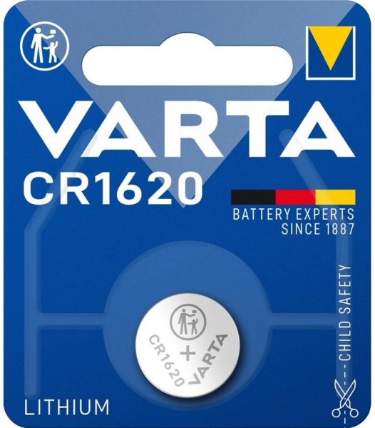 Varta Baterie buton litiu CR1620 3V 60mAh