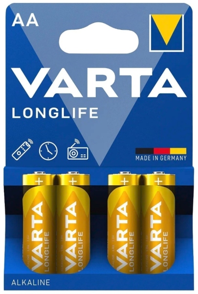 Varta Baterie Longlife 1,5 V Mignon AA