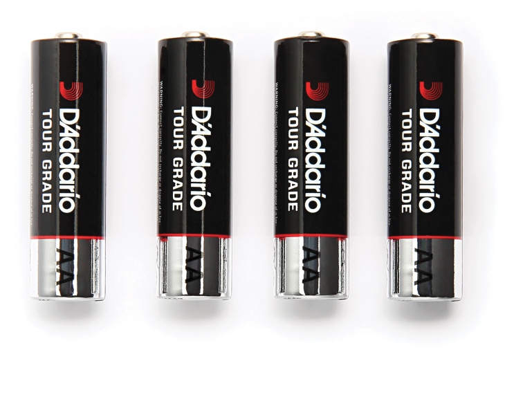 Daddario AA Battery 4-Pack