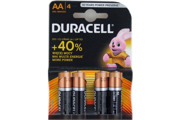 DuraCell Basic AA (R6) B4 Pack