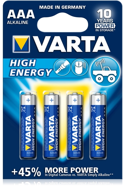 Varta High Energy AAA (R3)