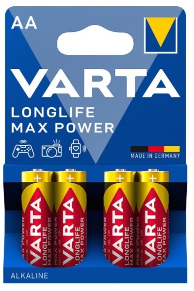 Varta Longlife Max Power AA (R6) Set 4