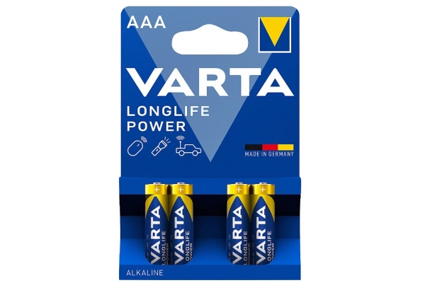 Varta Longlife Power AAA (R3) Set 4